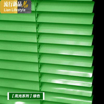 窗帘百叶窗卷帘铝合金遮光办公室厨房卫生间电动手拉升降上定制 三维工匠