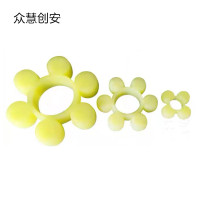 众慧创安 MT型聚氨酯 梅花垫 梅花胶圈 MT8(196*100*35mm) 个