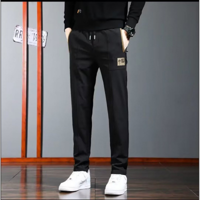 工作裤男春夏美式老爹哈伦破洞耐磨牛仔裤男宽松百搭裤子