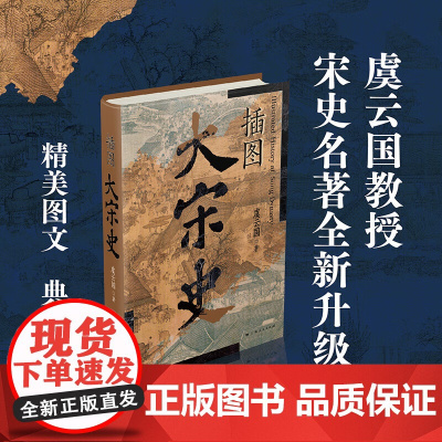 插图大宋史 虞云国 著 虞云国断代史名著细说宋朝全新升级版 陈桥兵变杯酒释兵权澶渊之盟靖康之变 杨家将包拯狸猫换太子历史