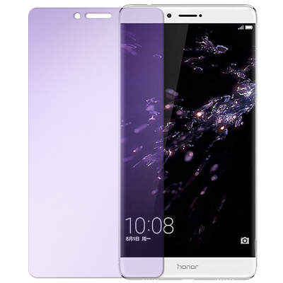 [送手机壳]轻万适用华为荣耀note8钢化膜huawe全面屏抗蓝光贴膜honor手机保护膜