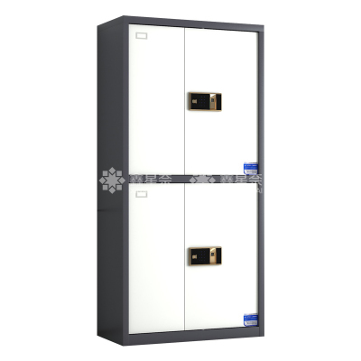 鑫星奈 XXN3110725 钢制保密柜密码文件柜保密档案资料柜灰白套色通双节指纹锁