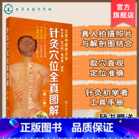 [正版]针灸穴位全真图解 第二版 针灸穴位全真图解第二版 北京中医药大学郭长青刘乃刚曹榕娟编绘 中医学穴位 取穴准确认