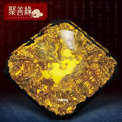 家柏饰(CORATED)九龙烟灰缸摆件浮创意办公室办公桌摆件会议商务礼品