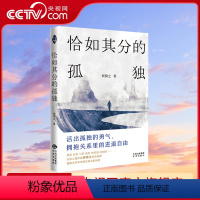 [正版]央视网恰如其分的孤独活出孤独的勇气 拥抱关系里的进退自由 关系心理学家胡慎之的孤独课 破解关系中依赖又独立的秘
