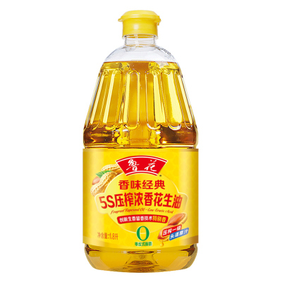 鲁花香味经典浓香花生油1.8L