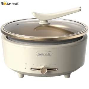 小熊(Bear)电火锅 火锅专用锅家用5-8人适用分体式可拆洗多功能涮肉电热锅火锅锅