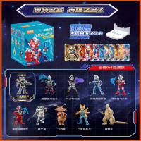 布鲁可奥特曼积木人盲盒拼装玩具儿童布鲁克群星版第9弹人偶男孩 群星版第5弹-英雄之名Z单盒