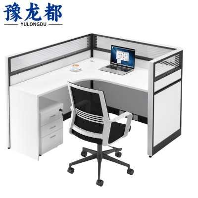 豫龙都办公桌椅单人位+椅套