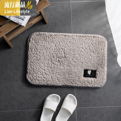 浴室卫生间口吸水防水防滑脚垫家用垫进卧室地毯厨房垫地垫 三维工匠