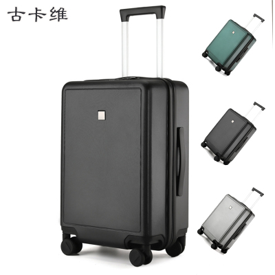 古卡维 行李箱 旅行箱 黑色24寸拉链款ZC034-2