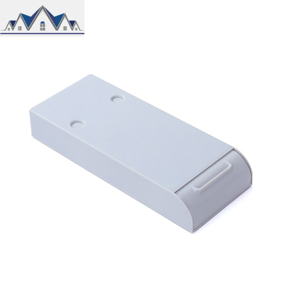 创意桌下抽屉笔盒办公收纳学生桌底粘贴笔筒文具收纳盒整理盒 三维工匠