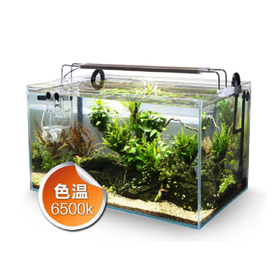 鱼缸灯LED水灯架缸灯水族箱防水照明全光谱藻缸灯支架灯