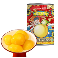 快挑食 新鲜黄桃罐头425克/罐 糖水速食水果罐头 对开大片 华东 MS