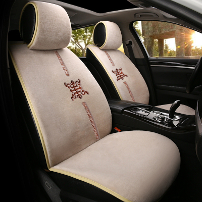 家柏饰(CORATED)19年冬季汽车坐垫羊绒车用座套冬天加厚毛绒羊剪绒保暖座垫