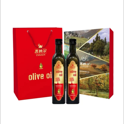 恩纳尔欧尚经典礼盒 特级初榨橄榄油 500ml*2