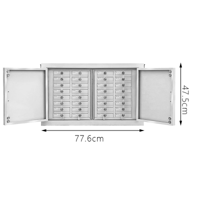 博步禾 手机屏蔽柜 双门32格 台