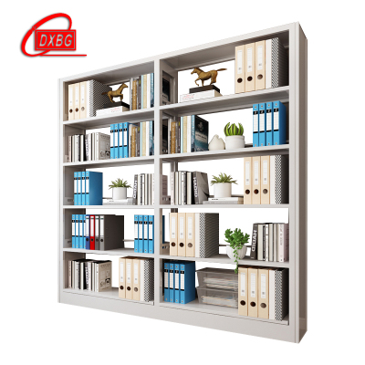 DXBG钢制书架置物架图书馆单双面书店阅览室学校档案架资料架
