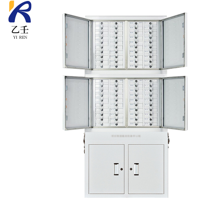 乙壬手机信号考场会议室专用手机柜电子产品存放柜寄存柜带锁组合款80格300*776*1726