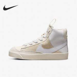 NIKE耐克休闲鞋舒适耐磨高帮大童鞋板鞋运动鞋DQ6085-100 Z