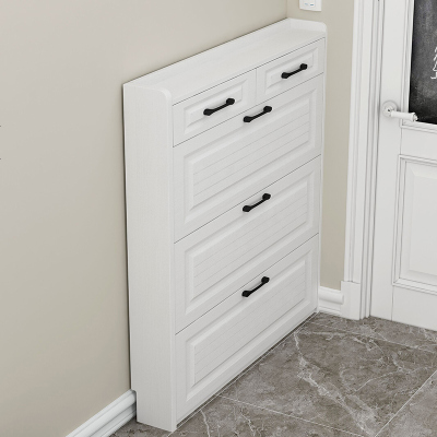 翻斗式鞋柜超薄17cm口窄收纳省空间家用玄关北欧大容量简易鞋架