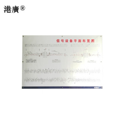 电源屏系统图 1200×800mm PVC雪弗板 1张