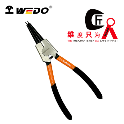 维度WEDO(工业级)德式轴用直口卡簧钳(铬钒钢工业级) 9寸 WD379-09 /把