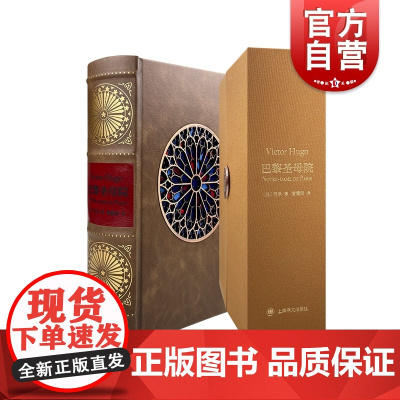 巴黎圣母院 译文插画珍藏本雨果作品世界名著管震湖译本精细插图法国文学上海译文出版社外国小说正版另著悲惨世界