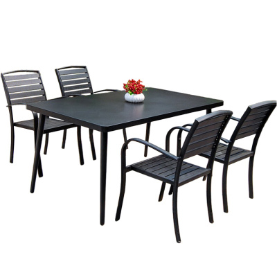 依韵珂户外桌椅160*90cm+4把椅子套