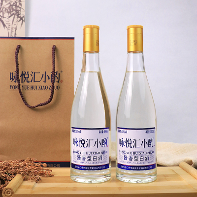 新款咏悦汇小酌 53度500ml*2酱香型白酒 日常口粮 佳宴用酒 光瓶酒双瓶