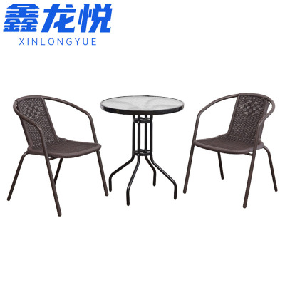 鑫龙悦户外桌椅 1桌2椅 套
