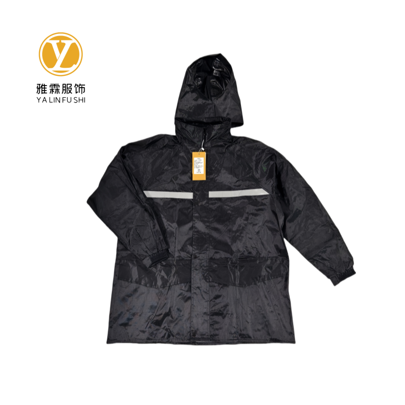 雅霖服 高可视性警示防护服 分体式雨衣套装(可定制)YLF-25052605 套