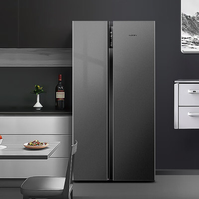 新飞(frestec)646升双开门对开门多维风冷无霜变频一级电脑控温冰箱超大容量大冰箱BCD-646WK9AT