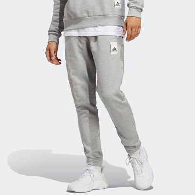 adidas/阿迪达斯长裤加绒保暖运动休闲针织男裤IA9369 C