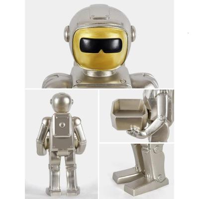 美帮汇北欧风格创意小摆件家居装饰品机器人玄关钥匙收纳盒办公桌摆设品