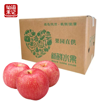 仙滋禾记 红富士苹果 2.4kg/箱