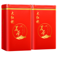 2025新茶大红袍茶叶特级武夷岩茶乌龙茶浓香型肉桂碳焙罐装500g