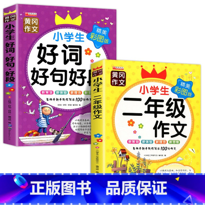 好词好句好段+二年级作文 [正版]二年级必读课外书好词好句 小学生好词好句好段大全一二三年级语文作文素材每日积累 优美句