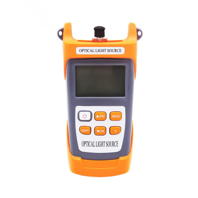 DINTHIN DS301 锂电池光源光功率计 稳定光源 带网线测试功能 长112*宽66*厚30mm 1台 橙色