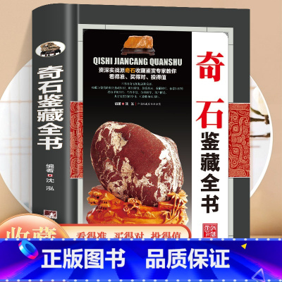 [正版] 精装奇石鉴藏全书 沈泓编著一本全面介绍奇石的发展图书中国艺术品奇石收藏与鉴赏云林石谱全集图书书籍收藏鉴赏大全