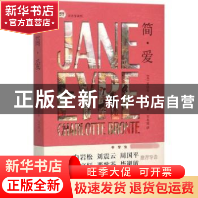 正版 简·爱 (英)夏洛蒂·勃朗特著 巴蜀书社 9787553106038 书籍