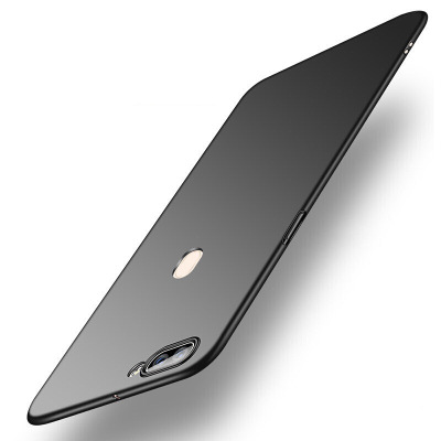 VIPin oppo R15手机壳 (送钢化膜)全包防摔手机保护套 超薄微磨砂硬壳 手机保护壳 标准版黑色