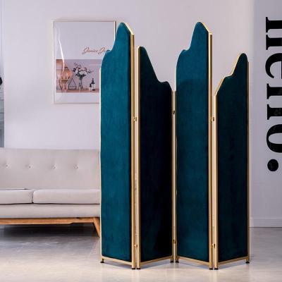 BONJEAN中式屏风隔断客厅折叠移动玄关简约现代双面小户型装饰办公室折屏