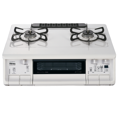 日本进口百乐满燃气灶everychef标准版台式两眼灶煤气炉自动烤左大火液化气PA-380WHA-L LP