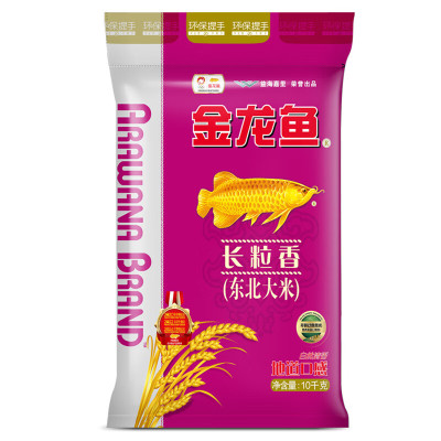 金龙鱼 长粒香大米 10kg 东北大米 粳米软糯家用煮饭煮粥软糯香甜