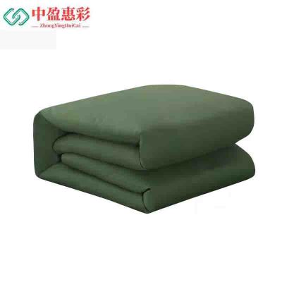 中盈惠彩 热熔棉军绿被子 1.5*2M 5斤 BZ-04 条
