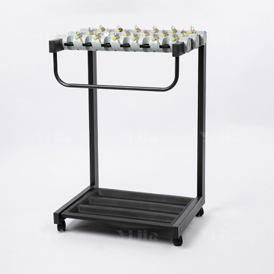 翌嘉YJ4122862 雨伞架大容量伞架商用酒店铁艺含锁雨伞收纳架 加高款18头