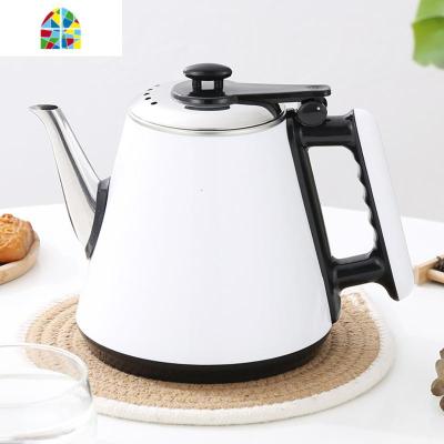 升级版茶吧机茶具电热茶炉配套防烫手包胶烧水壶双层保护单个配件 FENGHOU 棕色食品级包胶壶小五环