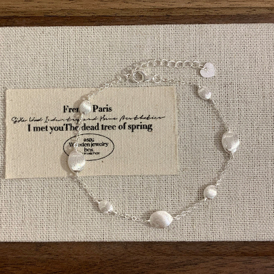 纯银实心圆珠手链轻奢小众精致高级感手饰女款2025新款配饰送女朋友老婆情人节七夕生日礼物