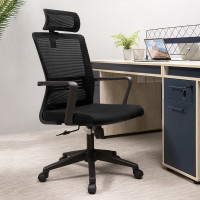 慧采云 办公家具优质办公椅职员椅电脑椅人体工学网椅经理老板椅带头枕靠背椅转椅
